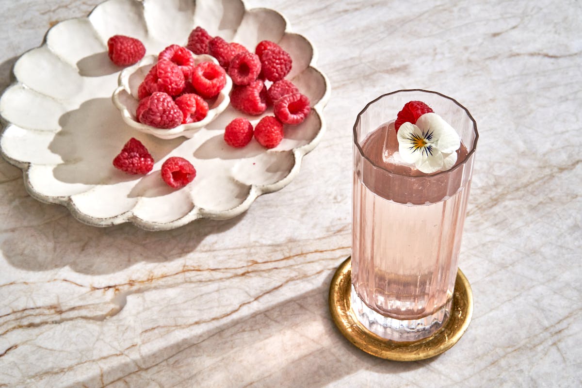 a piece of cake on a plate